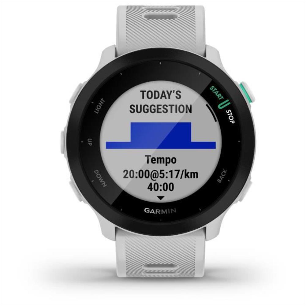 Reloj Garmin Forerunner 55 Inteligente Con Gps Blanco