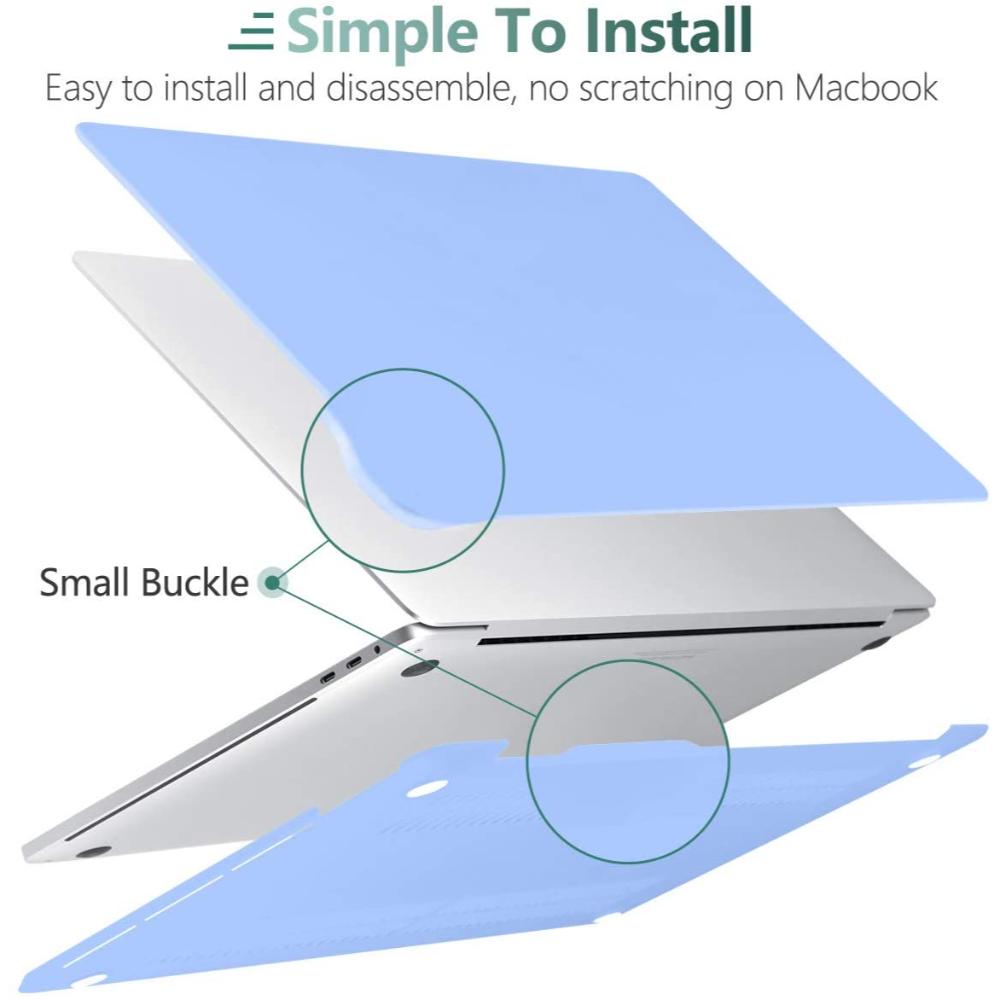 Funda Para Macbook Pro De 16 Pulgadas Azul Dongke img #3