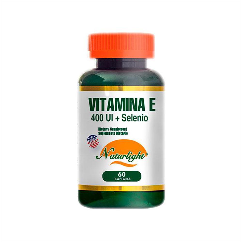Vitamina E 400 Ui + Selenio Natural Light 590