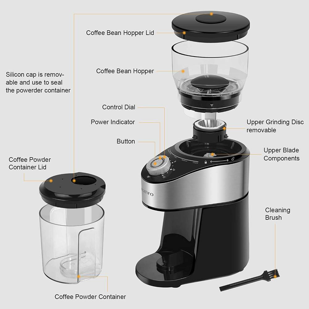 exito.com | Molinillo De Café Eléctrico De Acero Inoxidable | Éxito