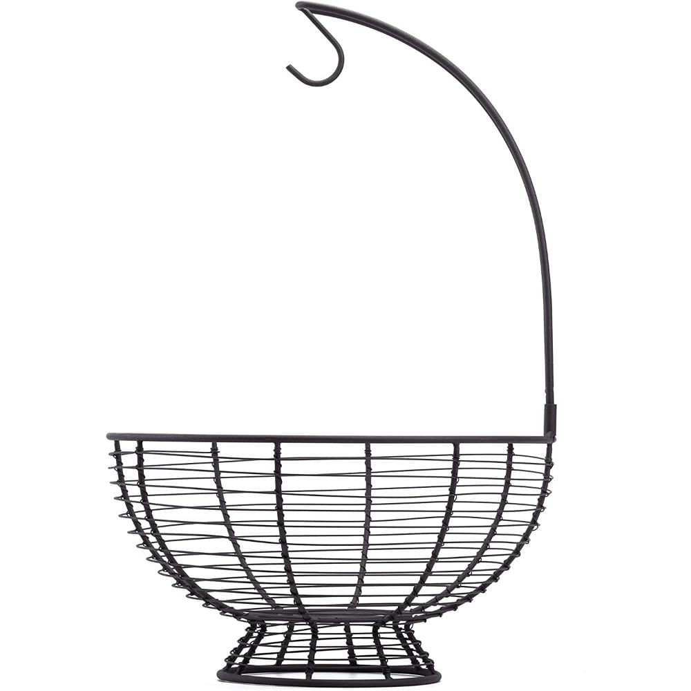 Cesta De Fruta De Alambre Con Gancho Para Plátanos img #4