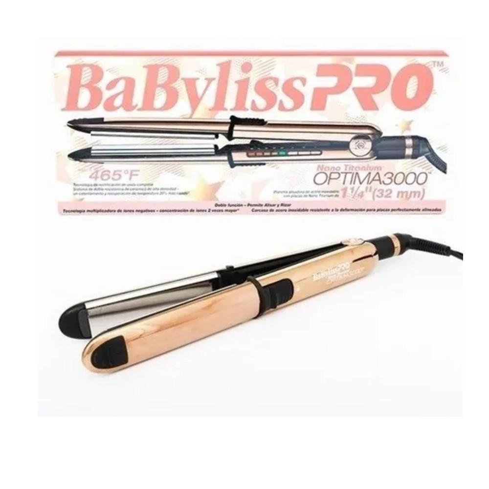 Plancha Babyliss Optima 3000 Dorado Rosa img #2