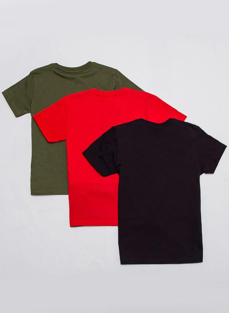 Ropa bebe nino - Camisetas Rojo 3T – VersionMobile