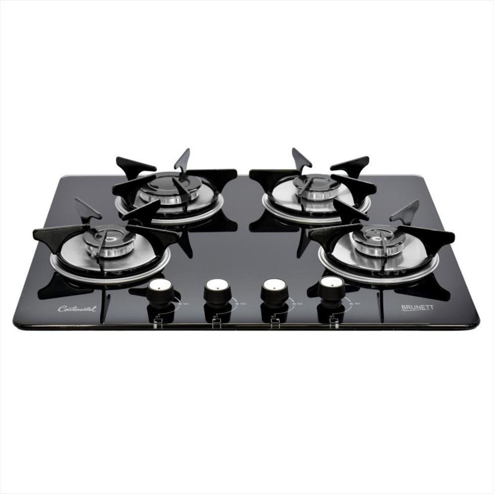Estufa De Empotrar Vidrio Templado 62X52cm Gas Natural 5883
