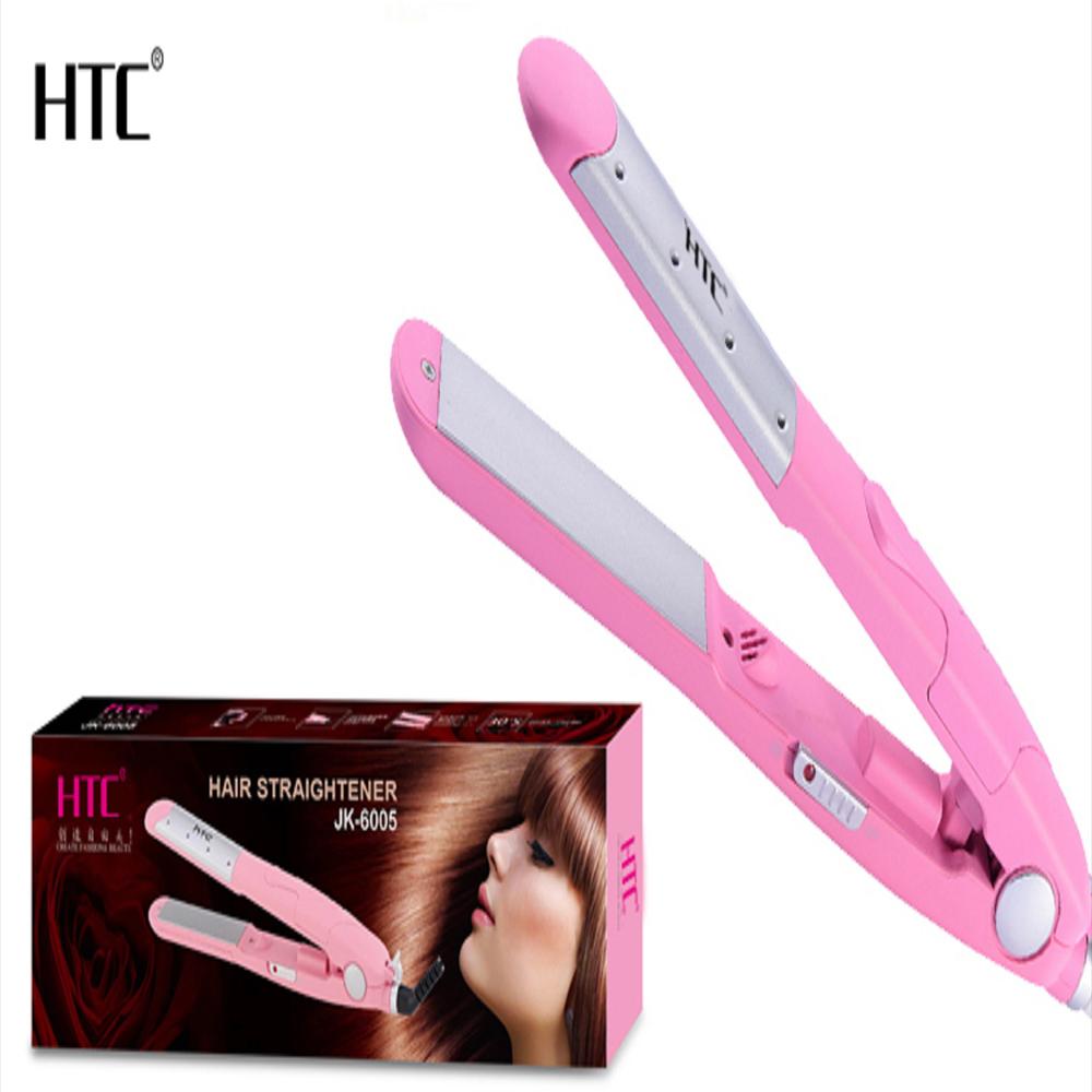 Plancha Para Cabello Cerámica 220 Grados Htc Jk 6005