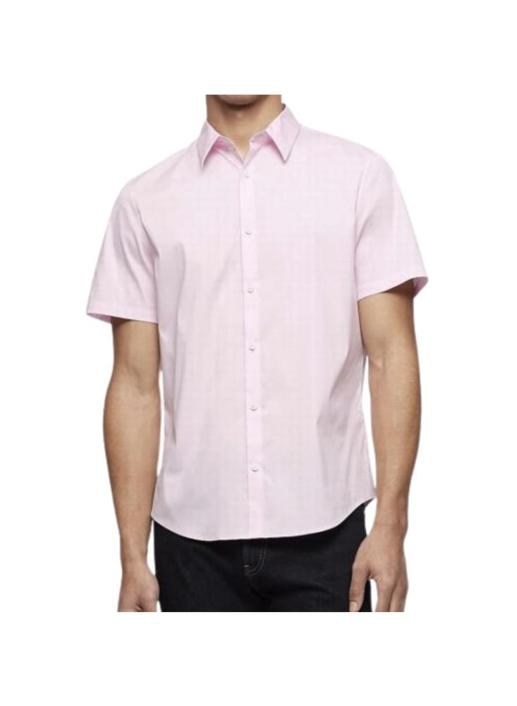 Camisa manga outlet corta calvin klein