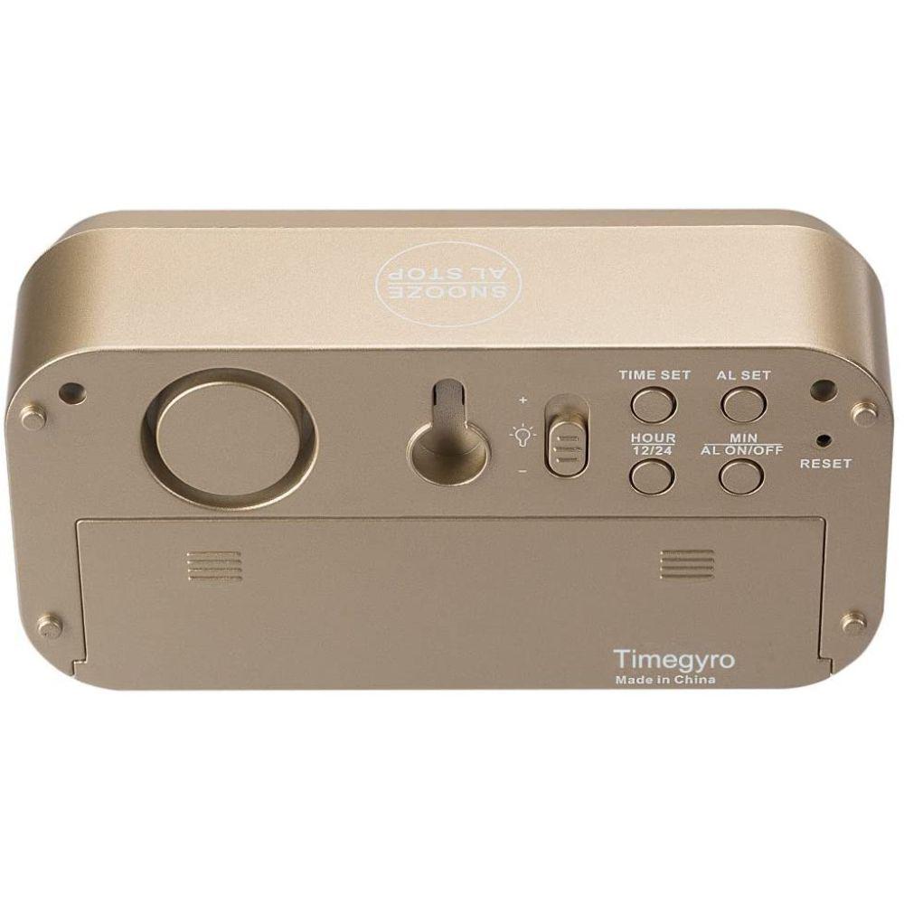 Timegyro Reloj Despertador Digital A Pilas img #3