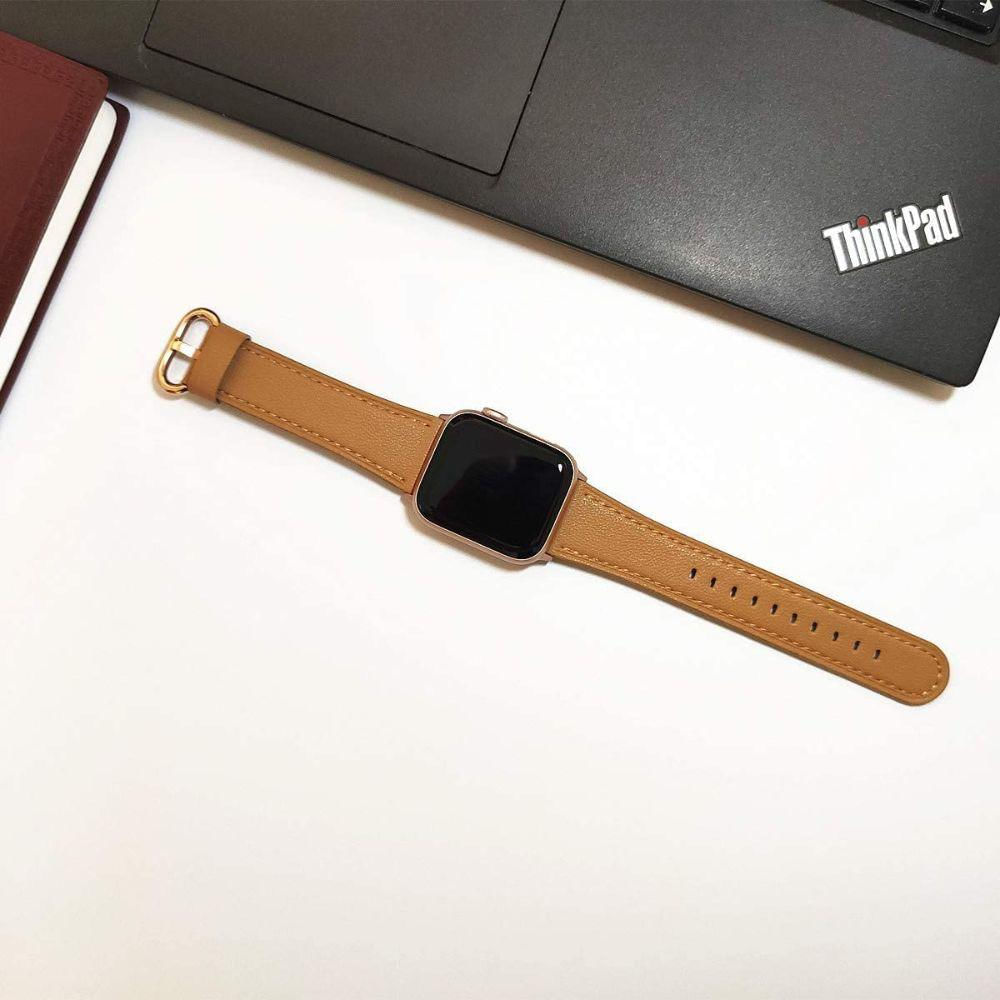 Correa Watch De Cuero Granulado En La Parte Superior img #2