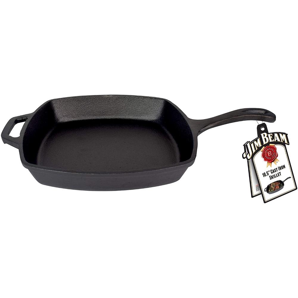 Jim Beam Sartén Cuadrada De Hierro Fundido img #2