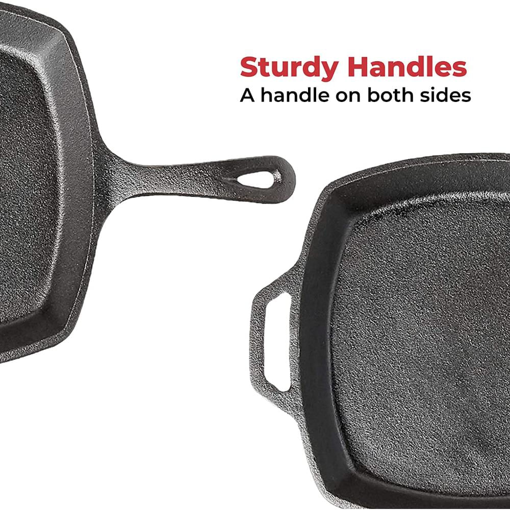 Jim Beam Sartén Cuadrada De Hierro Fundido img #4