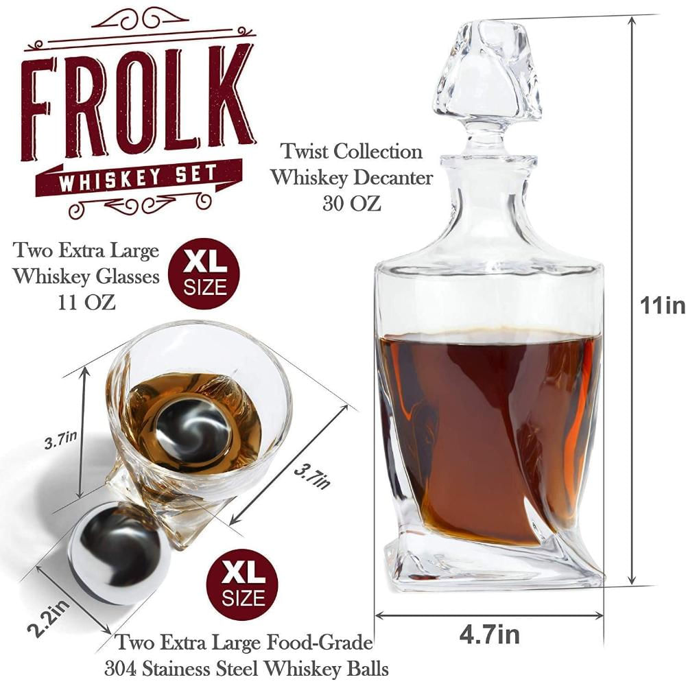 Lujoso Juego De Vasos Para Whisky Frolk img #3