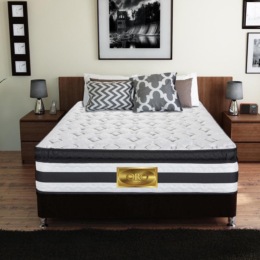 Colchón EL DORADO Doble (140 x 190 cm) COR14 Resortado img #3