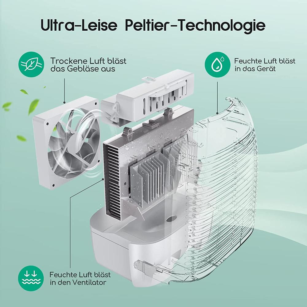 Deshumidificador Portátil Para El Hogar Ultra Silencioso Afloia img #2