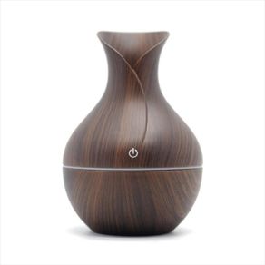 Humidificador Difusor De Aromas Ultrasonico 150Ml Madera Oscura