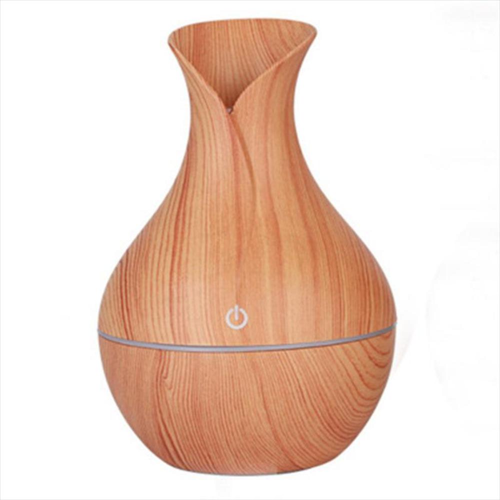 Humidificador Difusor De Aroma Jarron Color Claro
