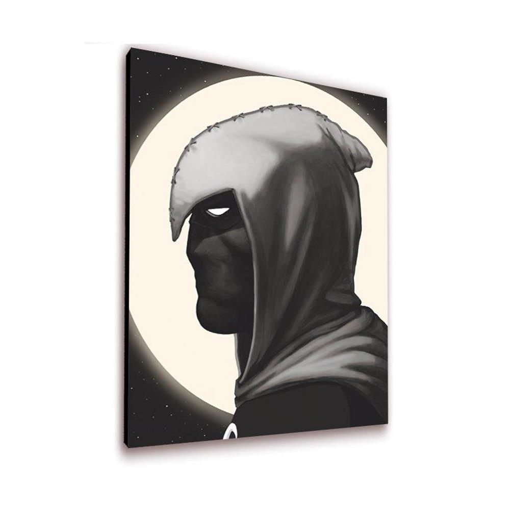 Cuadro 20 X 25 Cms Retrato Moon Knight Decorativo img #1