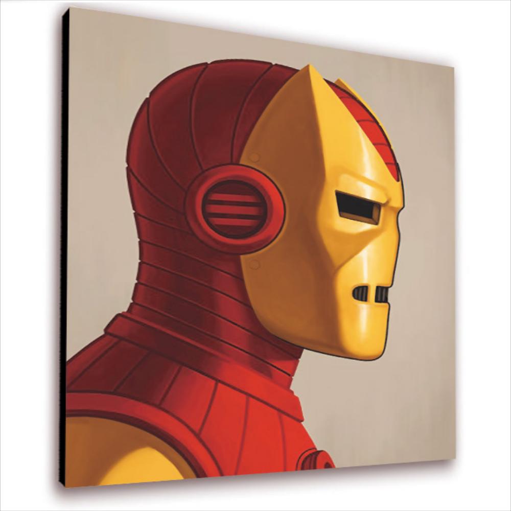 Cuadro 20X25 Cms Retrato Iron Man Mach Decorativo img #2