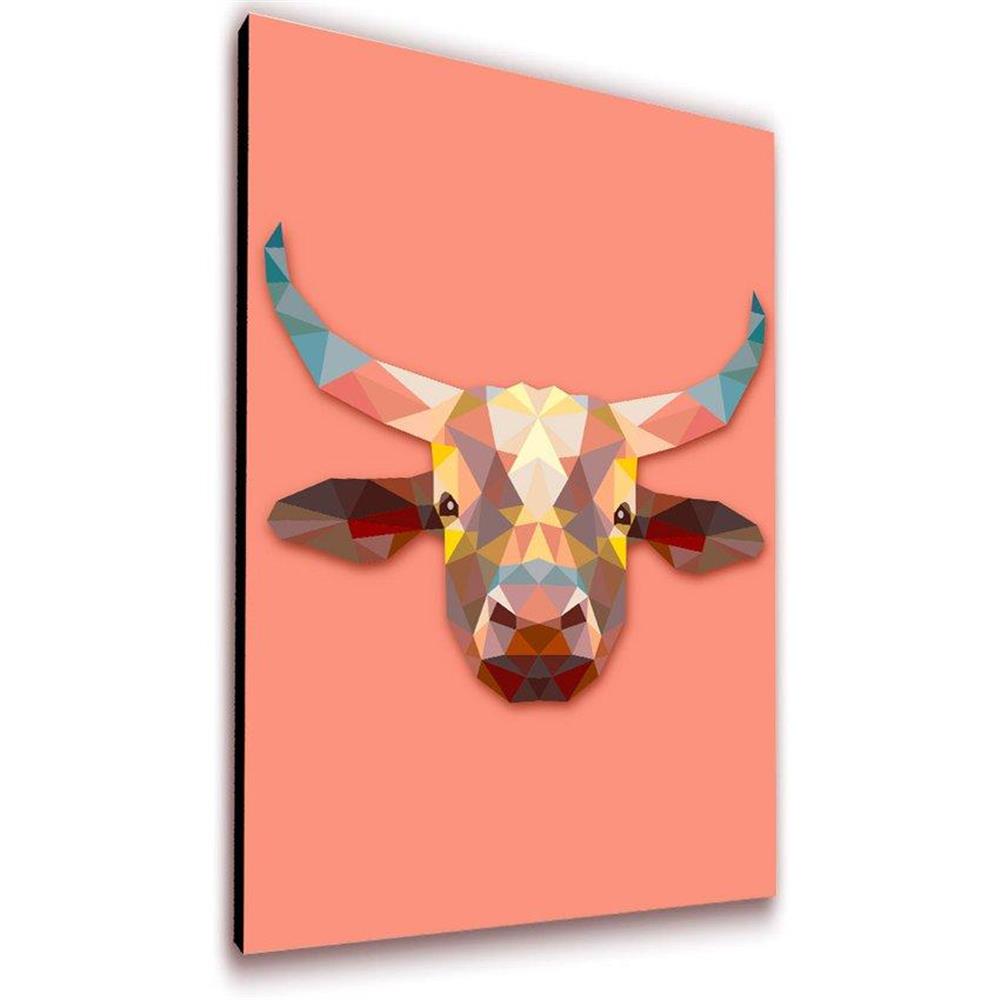 Cuadro 50 X 30 Cms Decorativo Toro img #2