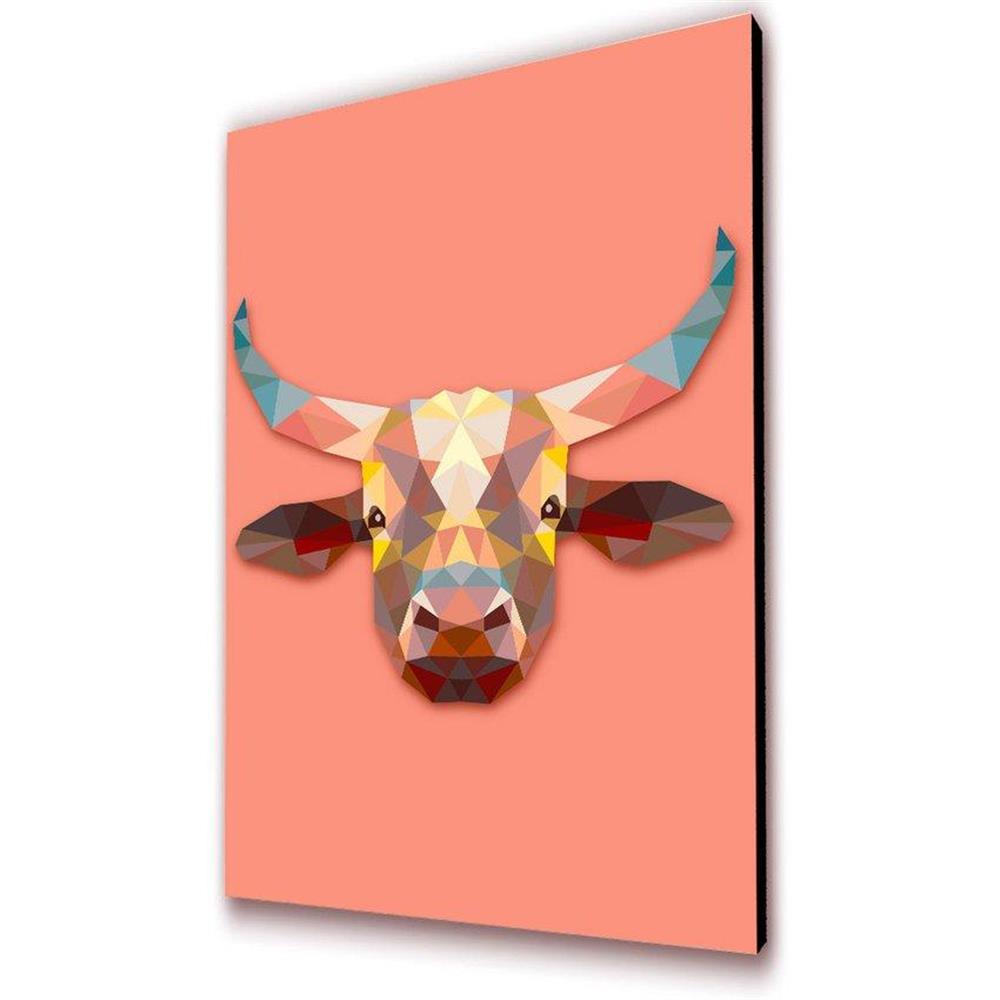 Cuadro 50 X 30 Cms Decorativo Toro img #1