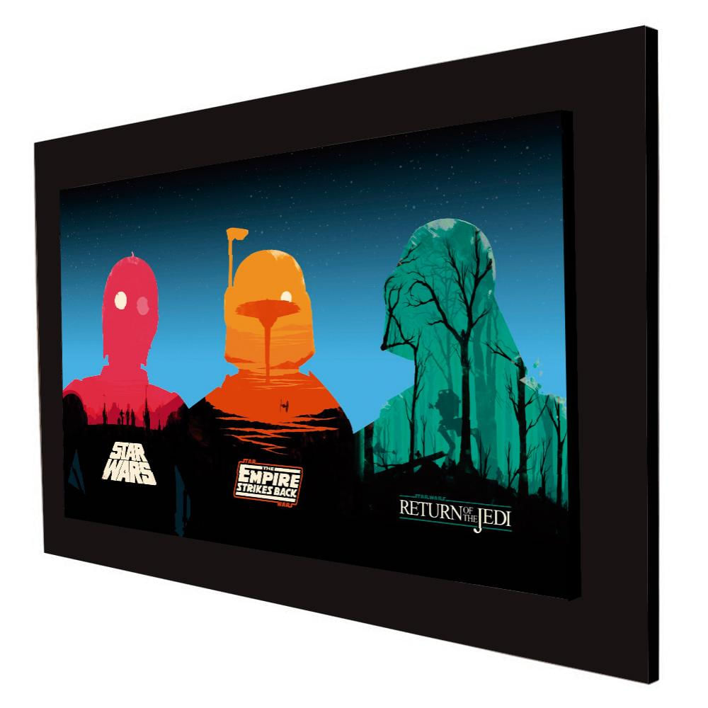 Cuadro 60X40 Cms Decorativo Poster2 Star Wars img #1
