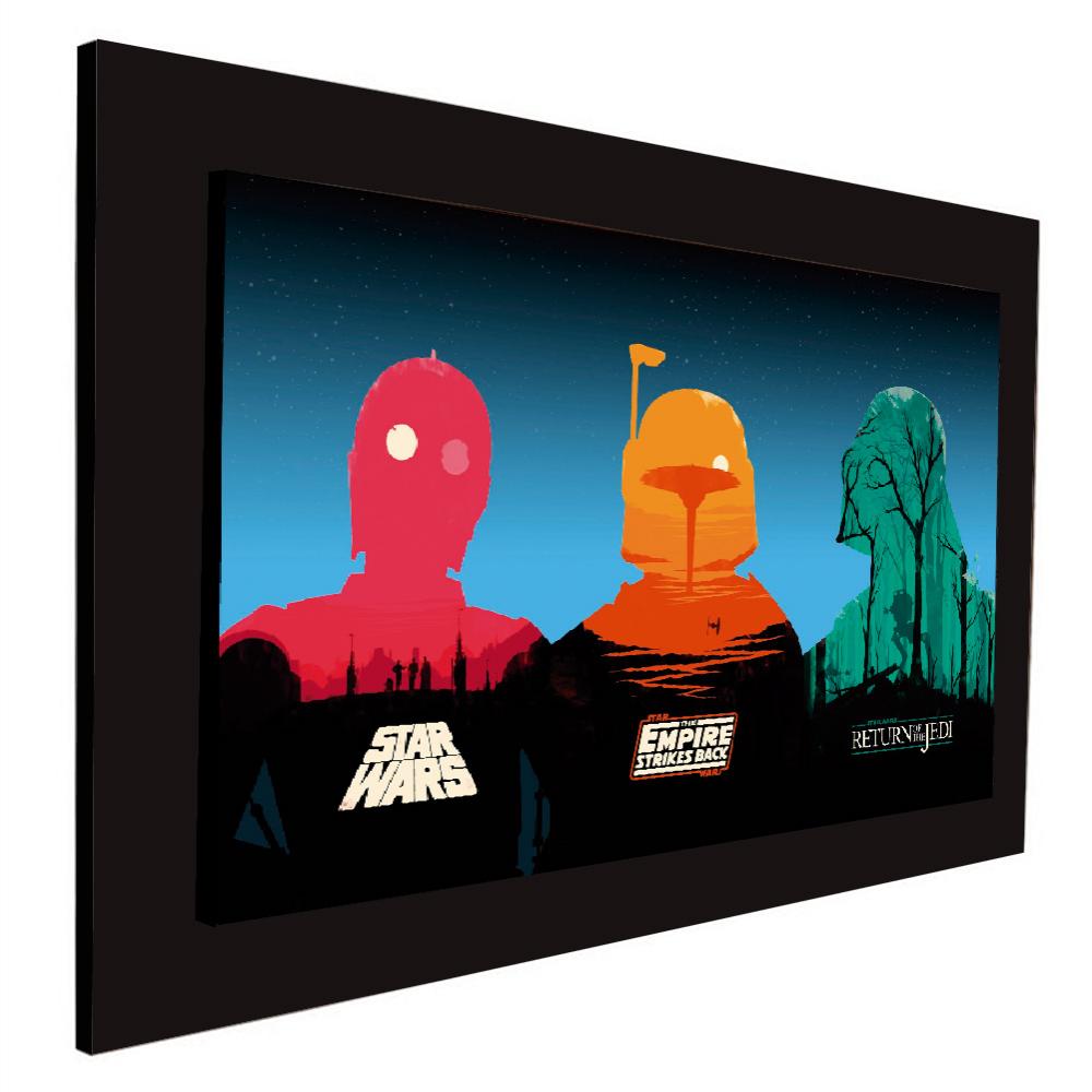 Cuadro 60X40 Cms Decorativo Poster2 Star Wars img #2
