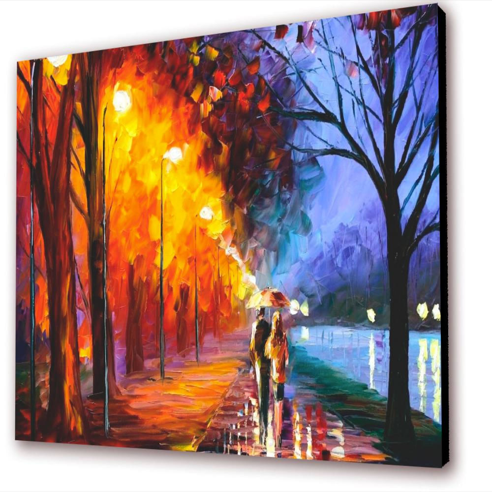 Cuadro 50X30 Cms Decorativo Tipo Oleo Camino 16 img #1