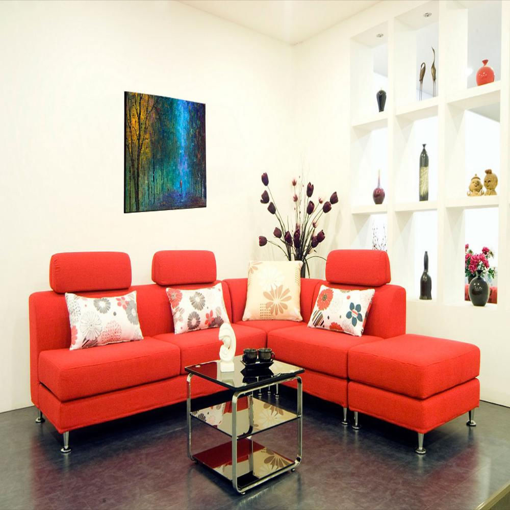 Cuadro 50X30 Cms Decorativo Tipo Oleo Camino 8 img #3