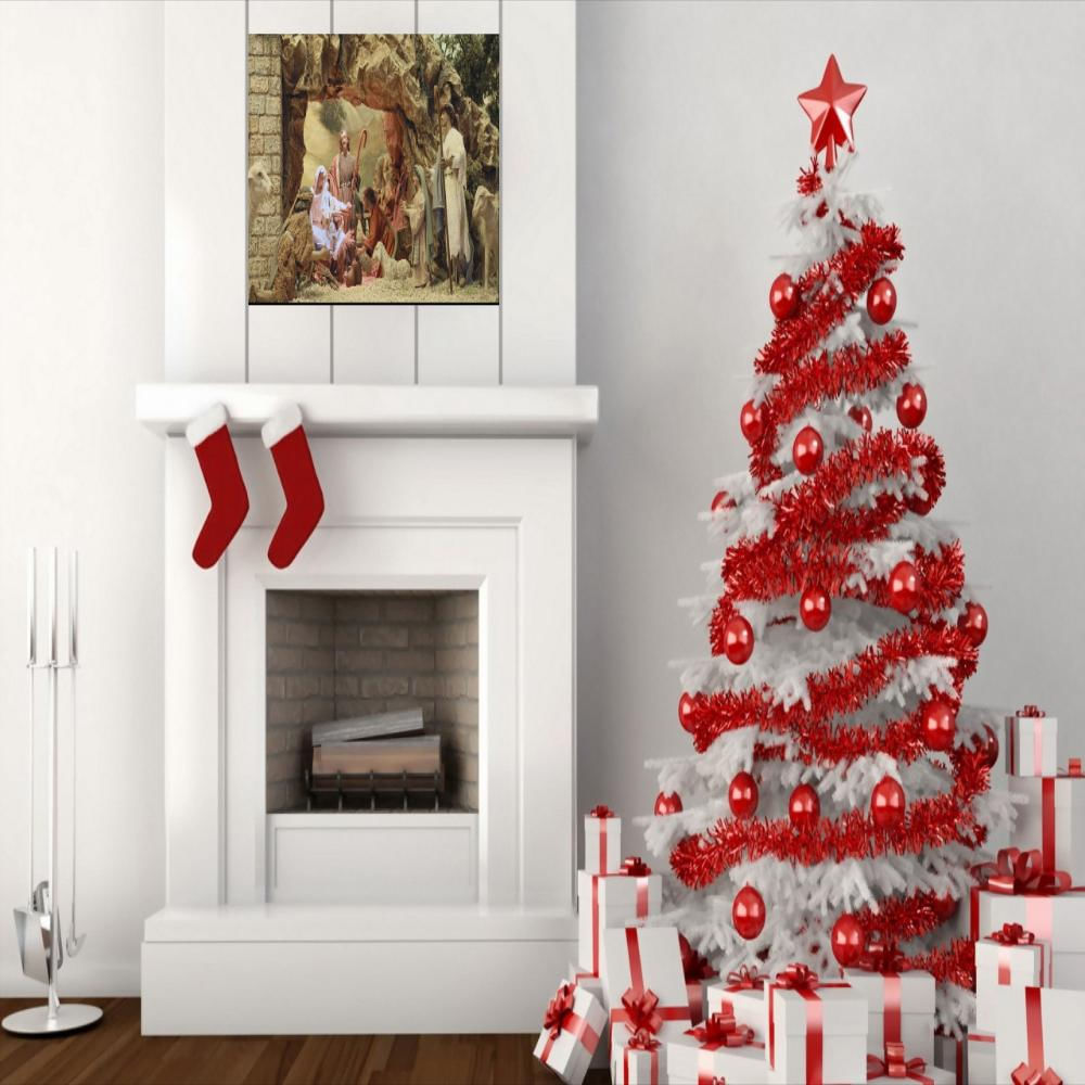 Cuadro 50X30 Cms Pesebre 4 Navidad img #3