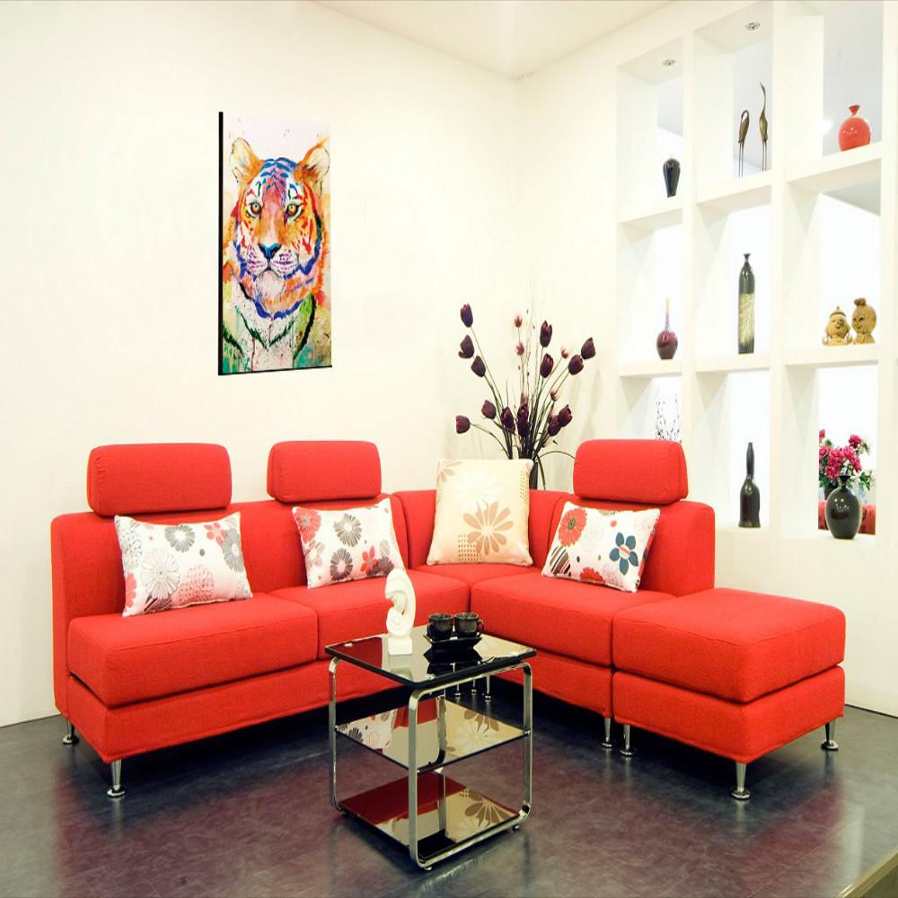 Cuadro 50X30 Cms Tipo Oleo Tigre1 Decorativo img #3