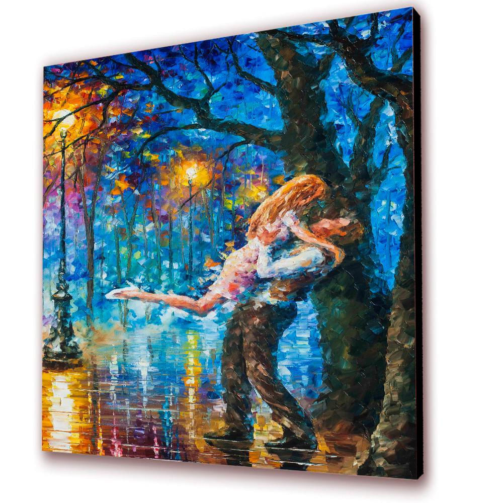 Cuadro 50X30 Cms Decorativo Tipo Oleo Amor 4 img #2