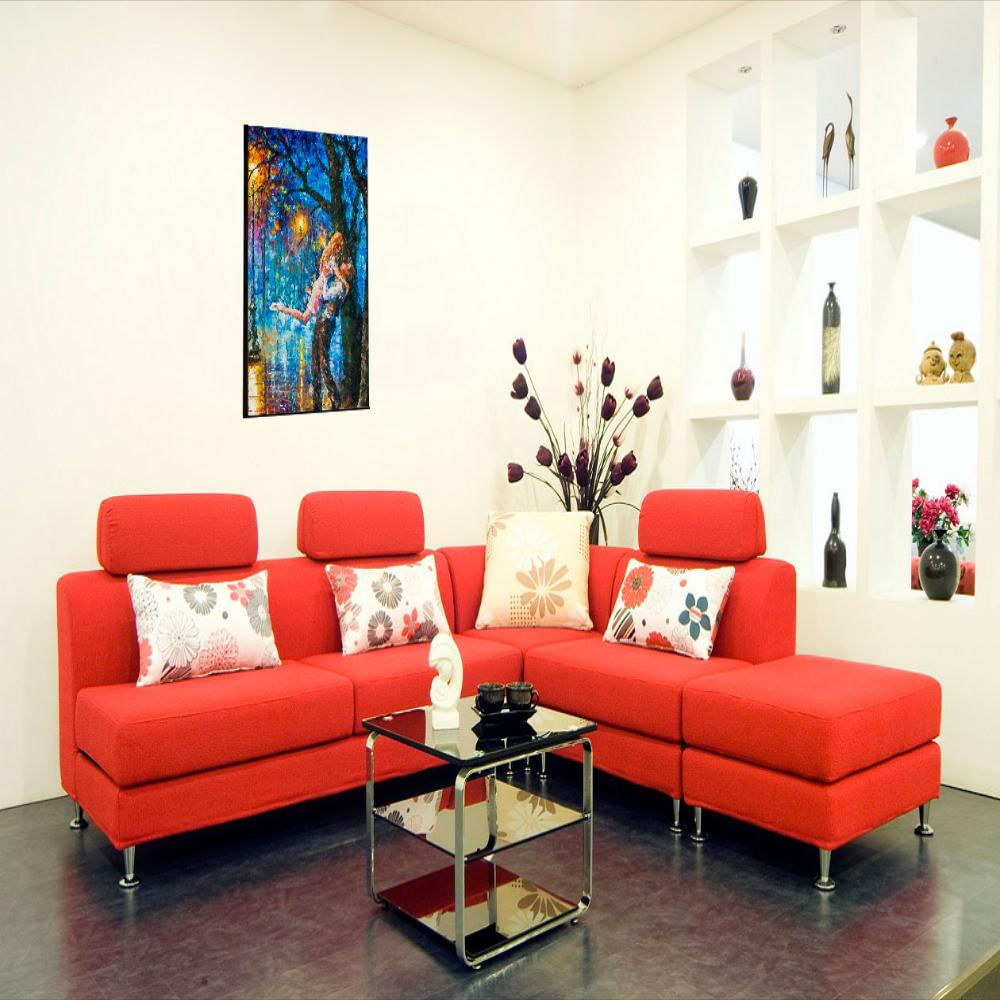Cuadro 50X30 Cms Decorativo Tipo Oleo Amor 4 img #3