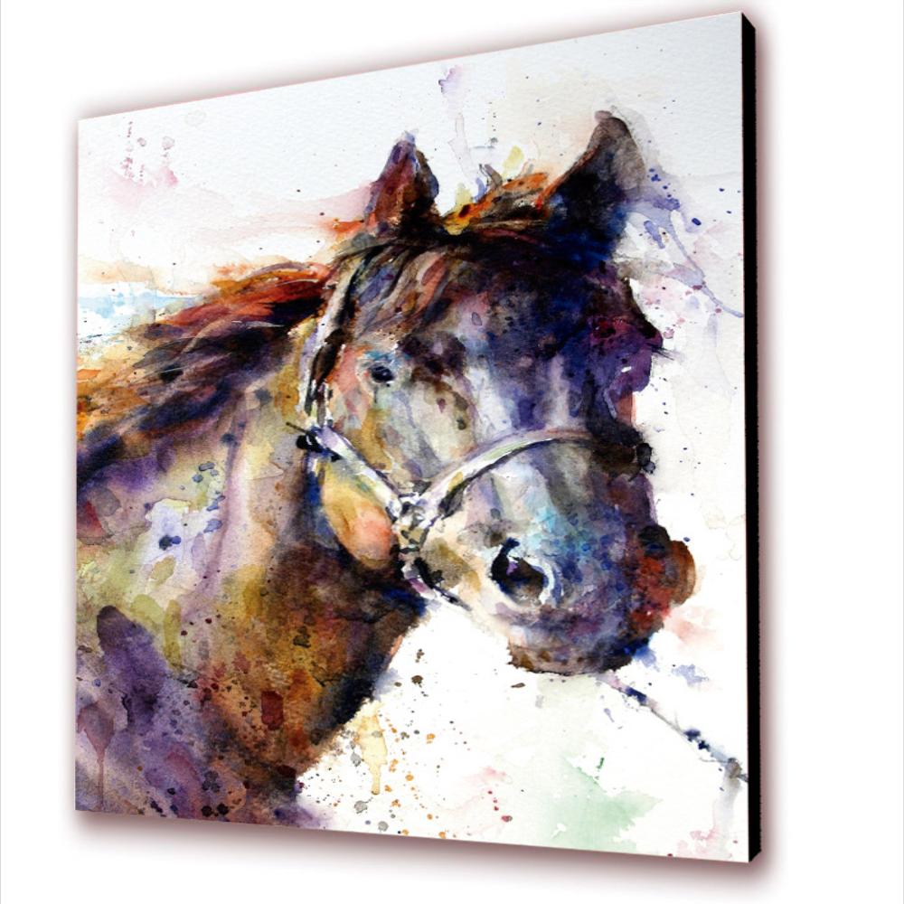 Cuadro 50X30 Cms Tipo Oleo Caballo1 Decorativo img #2