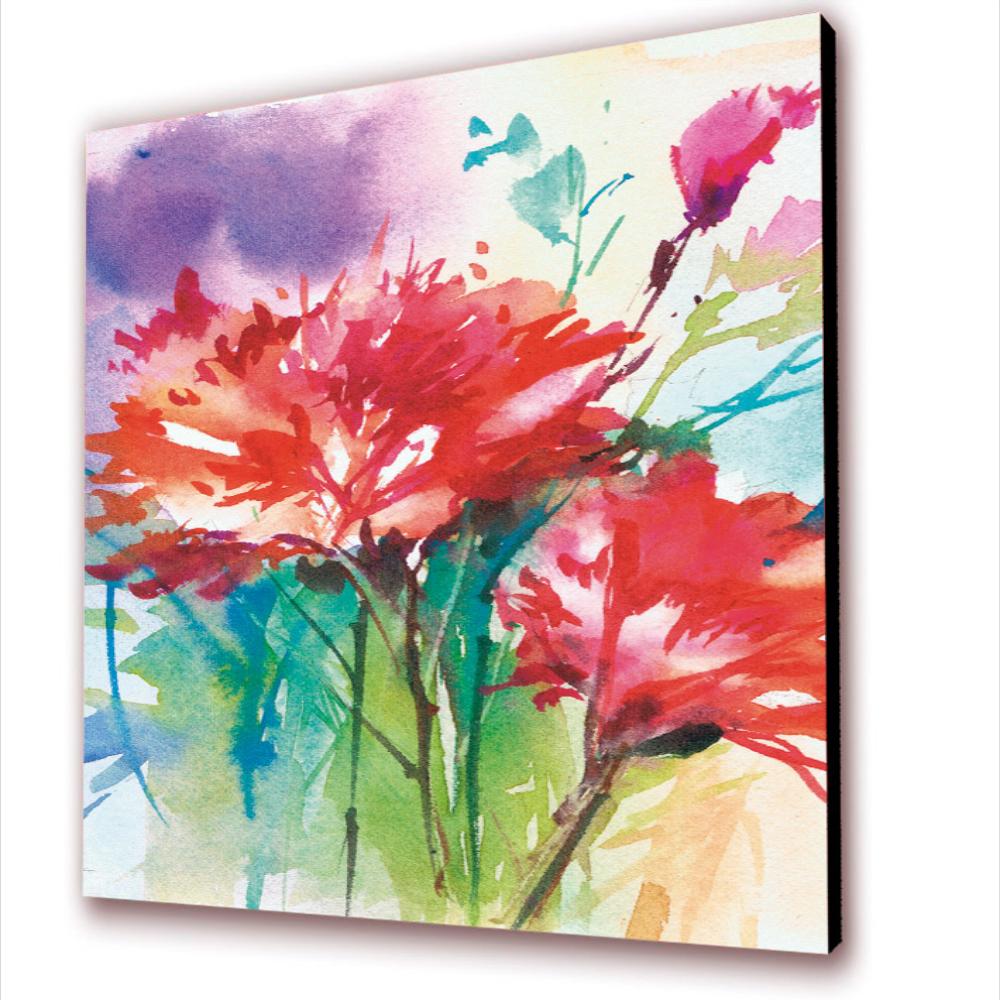 Cuadro 50X30 Cms Tipo Oleo Flores2 Decorativo img #2