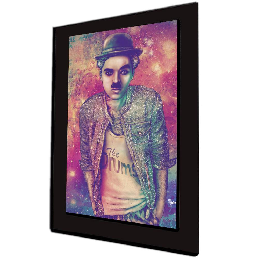 Cuadro 60X40 Cms Chaplin Decorativo img #2