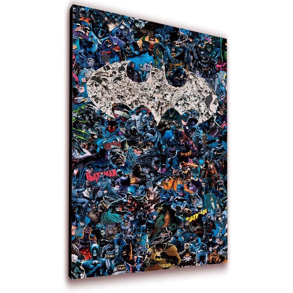 Cuadro 50 X 30 Cms Decorativo Batman Collage3 img #2