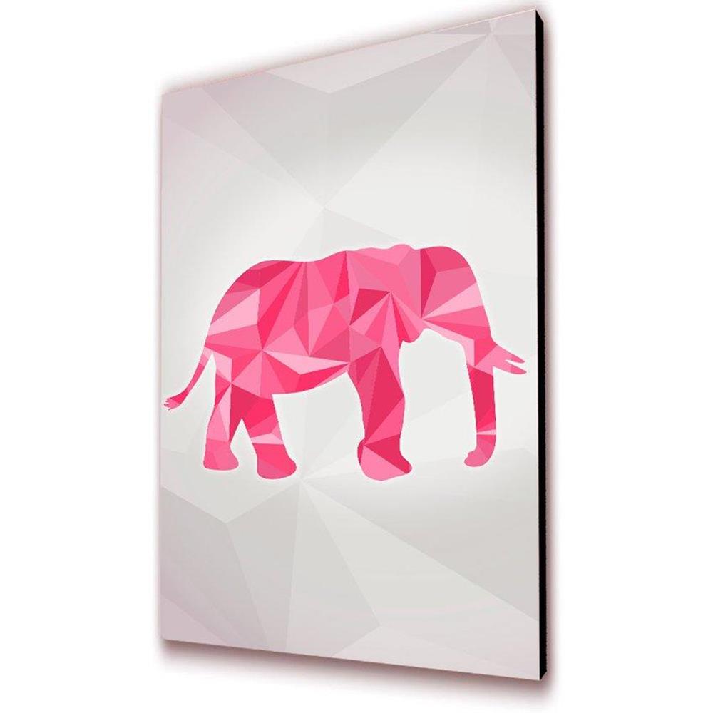 Cuadro 50 X 30 Cms Decorativo Elefante 2 img #1