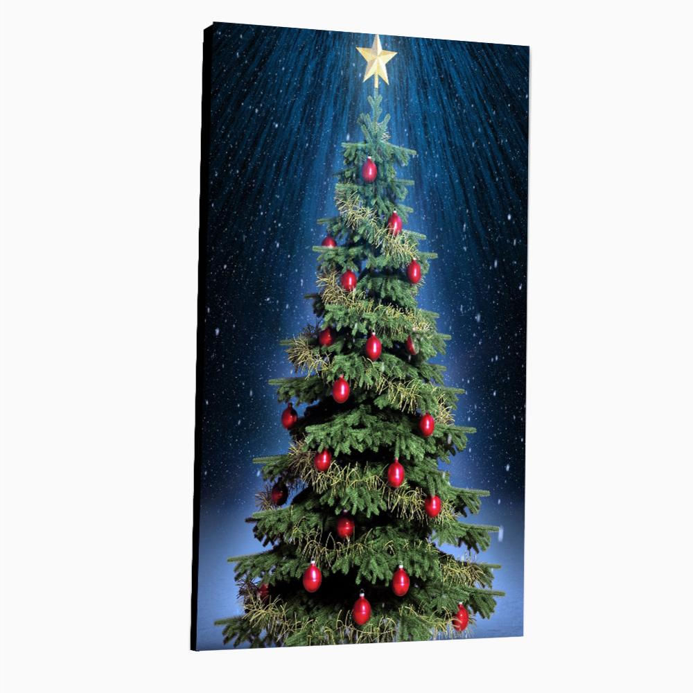 Cuadro 50X30 Cms Arbol Navideño 3 Navidad img #2