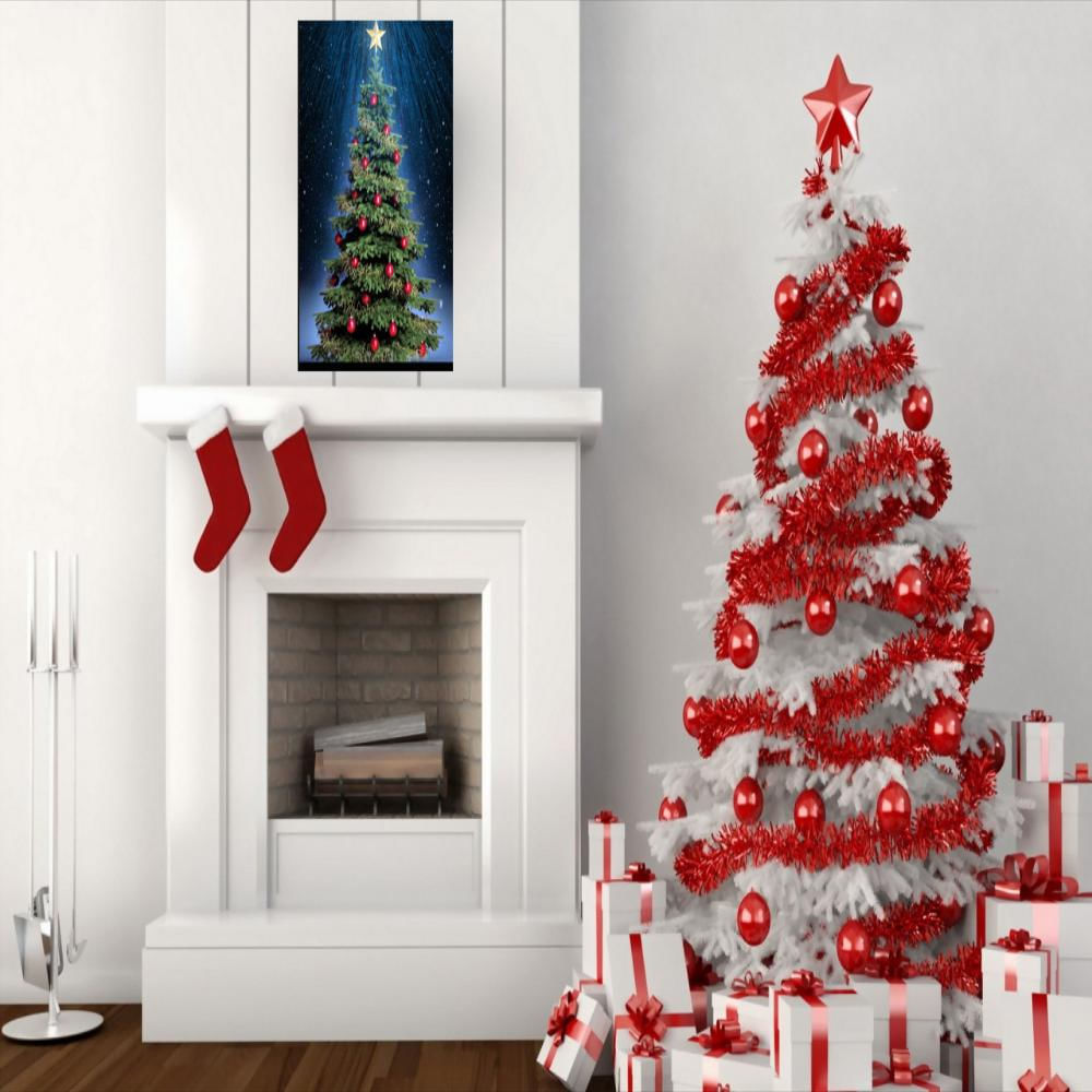 Cuadro 50X30 Cms Arbol Navideño 3 Navidad img #3