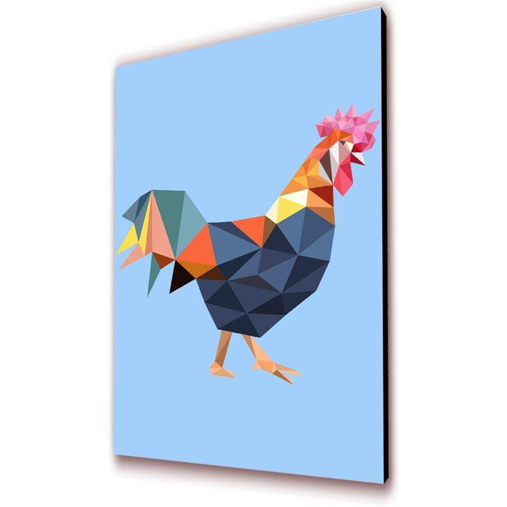 Cuadro 50 X 30 Cms Decorativo Gallo img #1