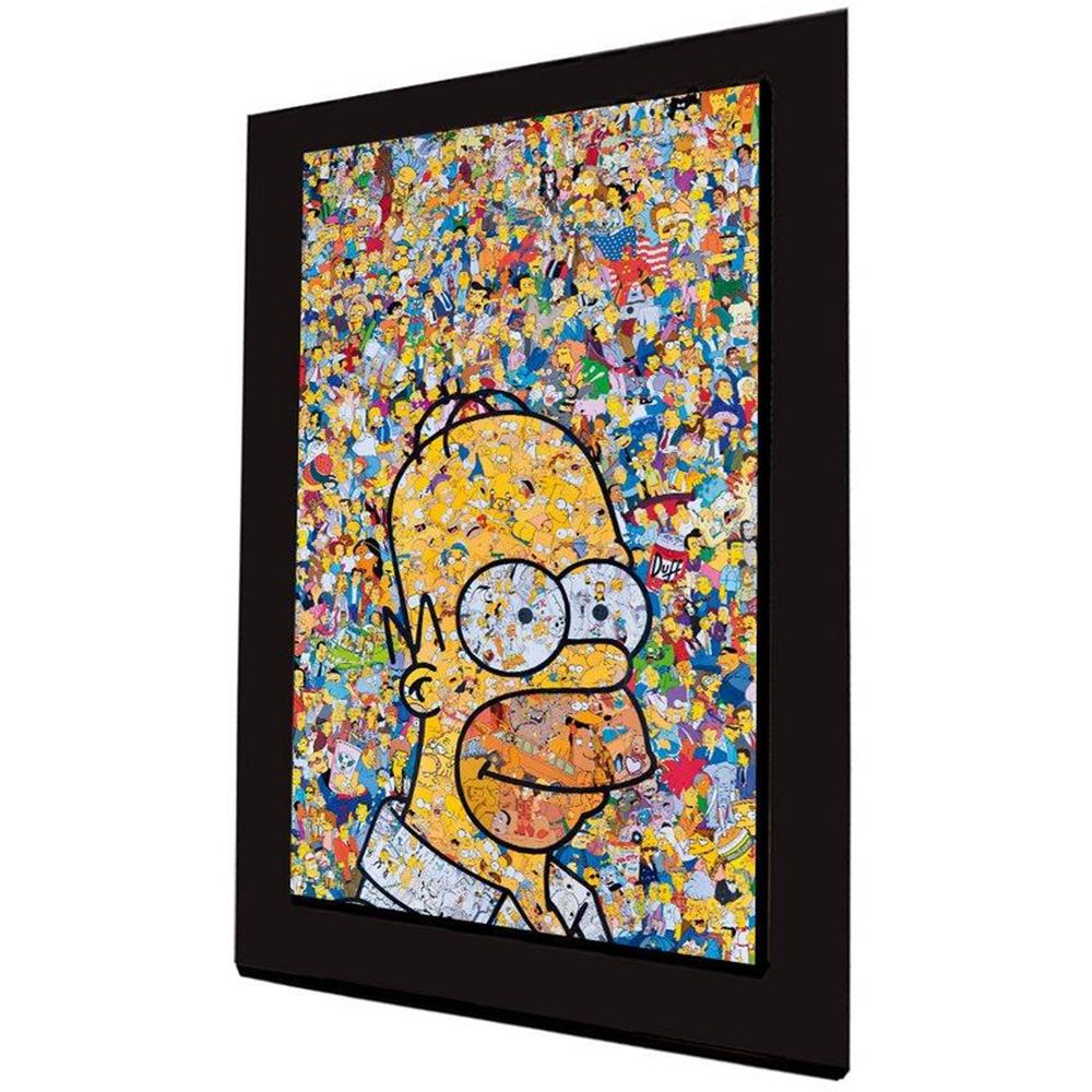 Cuadro 60 X 40 Cms Decorativo Homero Collage img #1