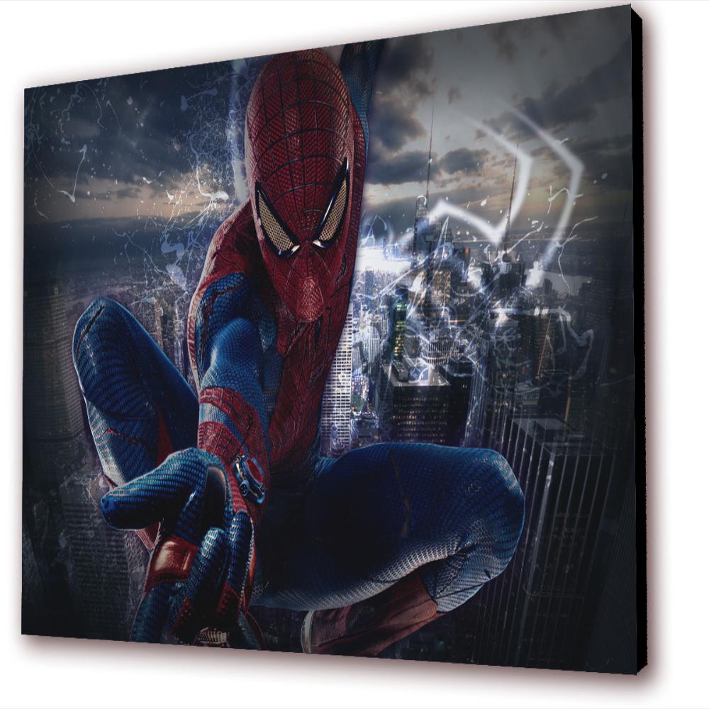 Cuadro 50X30cms Decorativo Spider Man 1 img #1