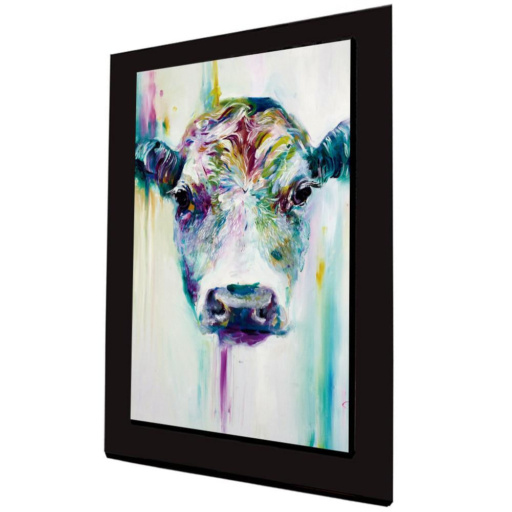 Cuadro 60X40 Cms Tipo Oleo Vaca2 Decorativo img #2
