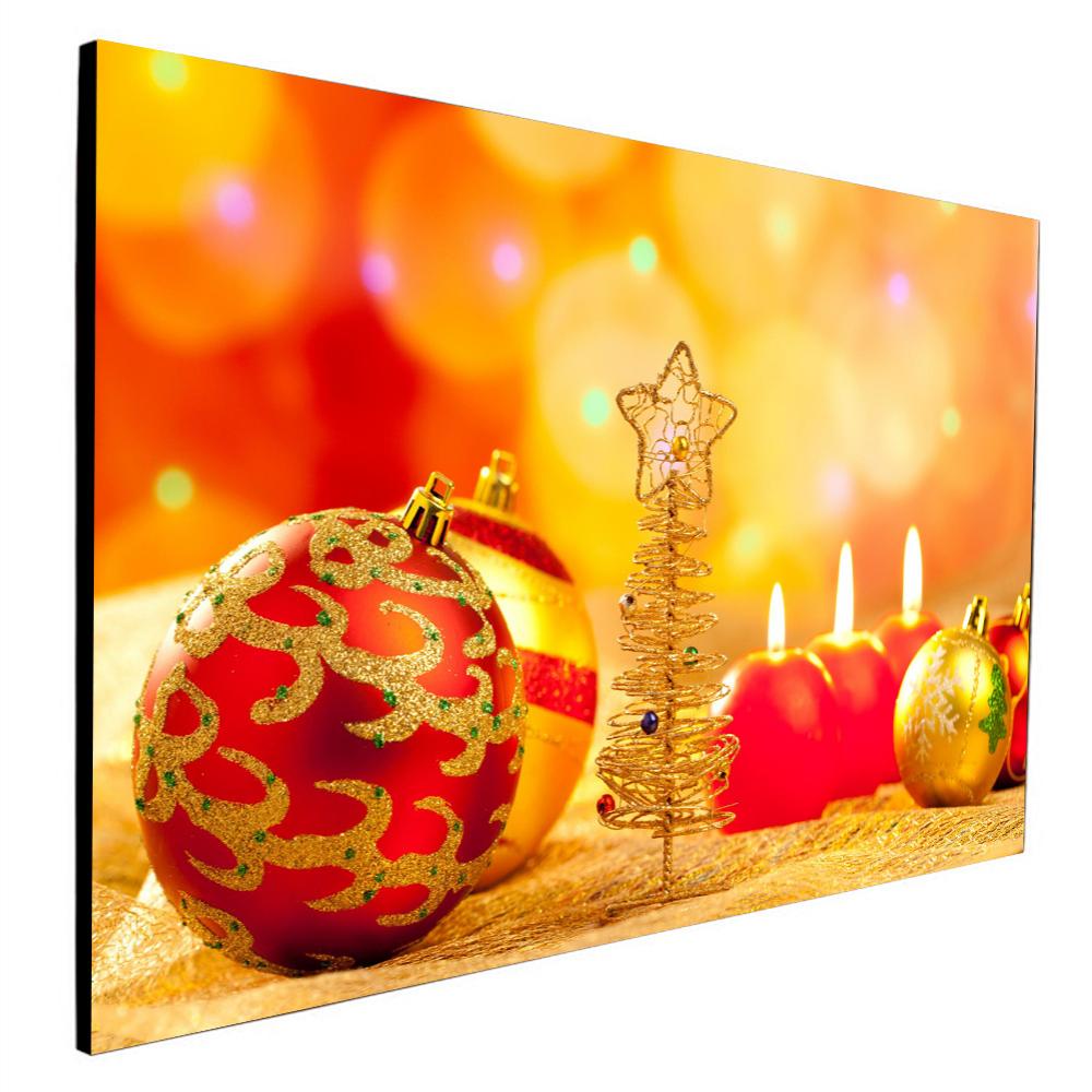 Cuadro 50X30 Cms Bolas Decorativas 1 Navidad img #2