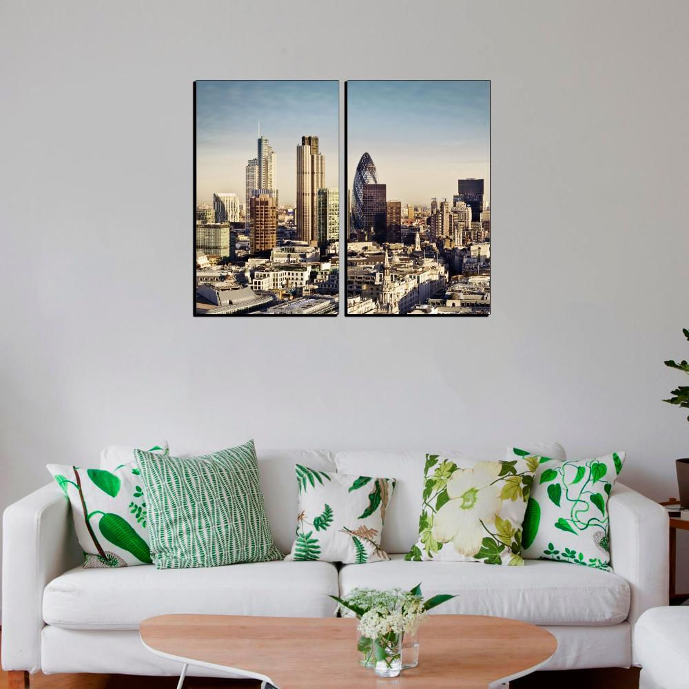 Díptico 60X50 Cms Decorativo Londres2 img #1