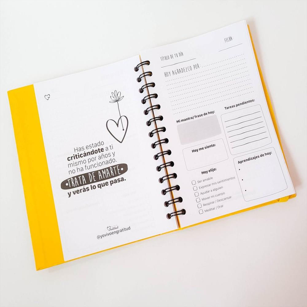 Diario De Gratitud Con Stickers Para Transformar Tu Vida. img #4