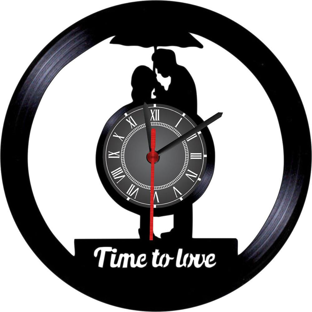 Reloj En Vinilo Lp/ Vinyl Clock Amor Parejas img #5