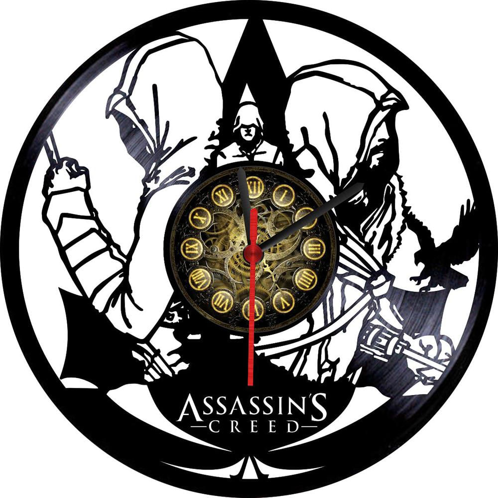 Reloj En Vinilo Lp/ Vinyl Clock Assassins Creed img #2