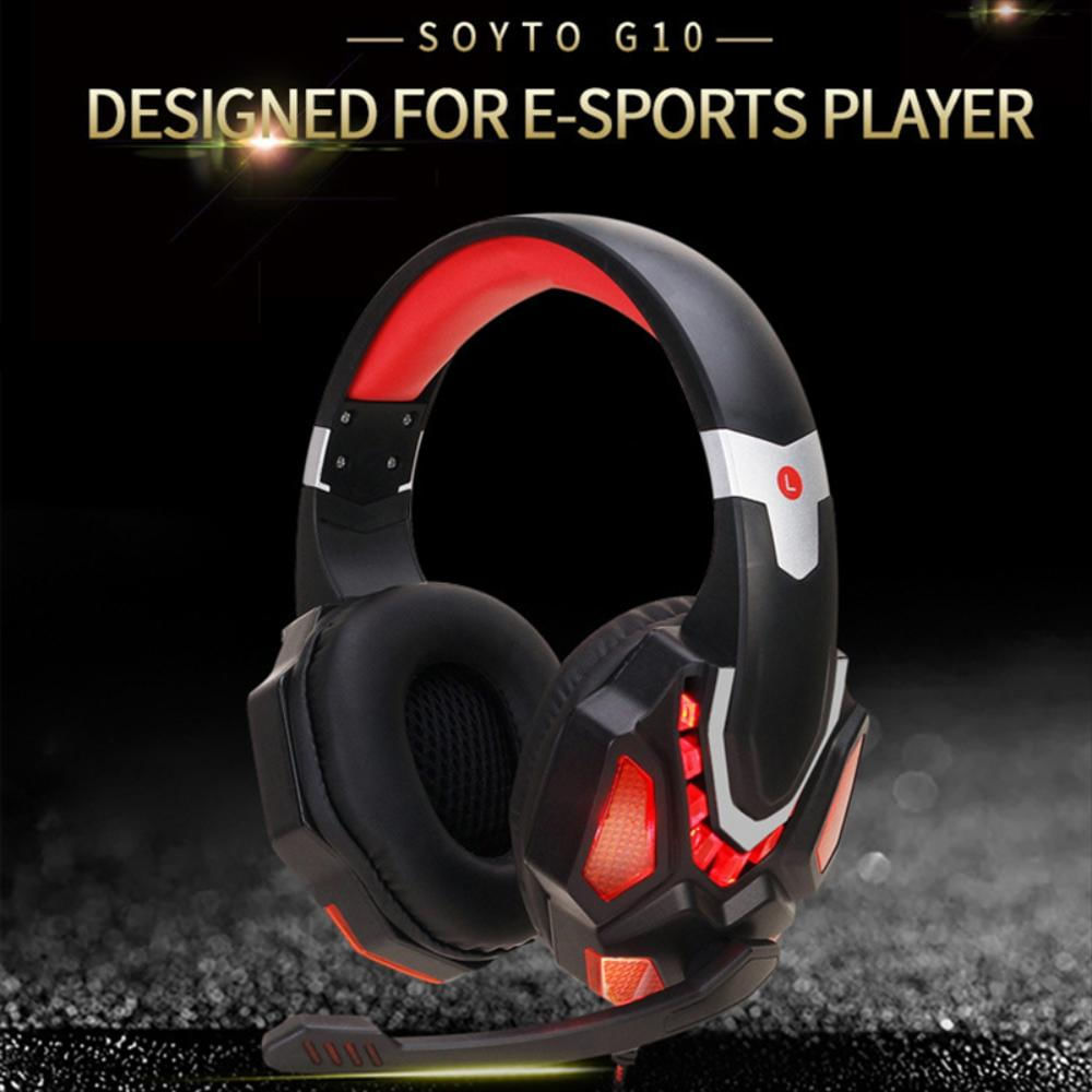 Audifonos Gamer Pc Con Microfono De Diadema Leda Computer/Pc img #3