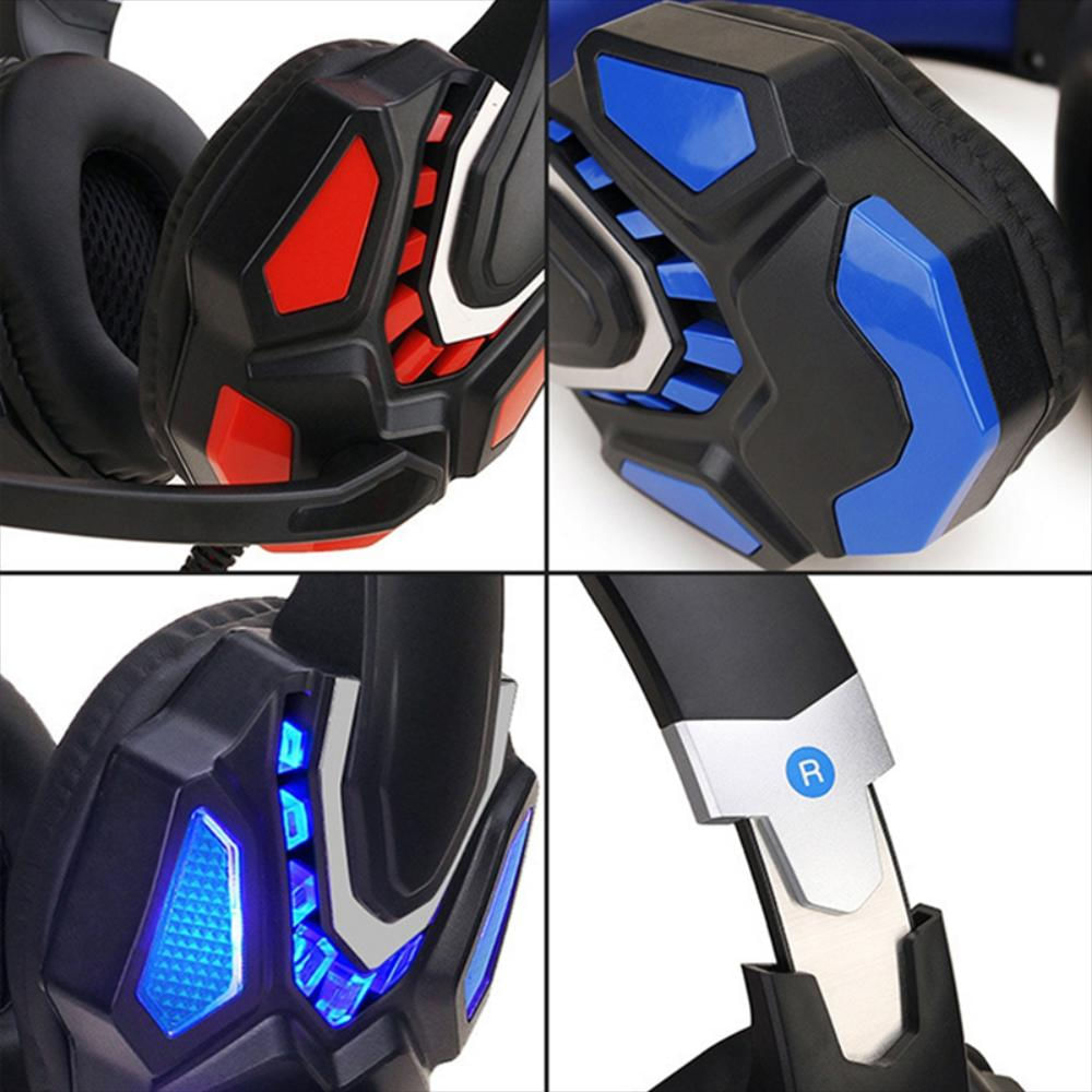 Audifonos Gamer Ps4 Diadema Con Microfono Luz Leda Computer/Pc img #5