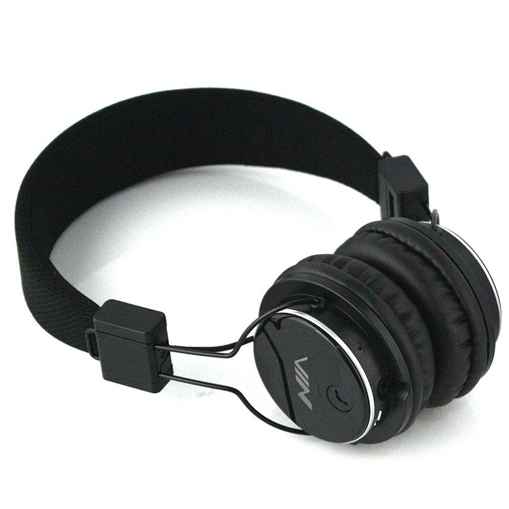 Audifonos Diadema Inalambricos Bluetooth Hs008 Com Mic Negro